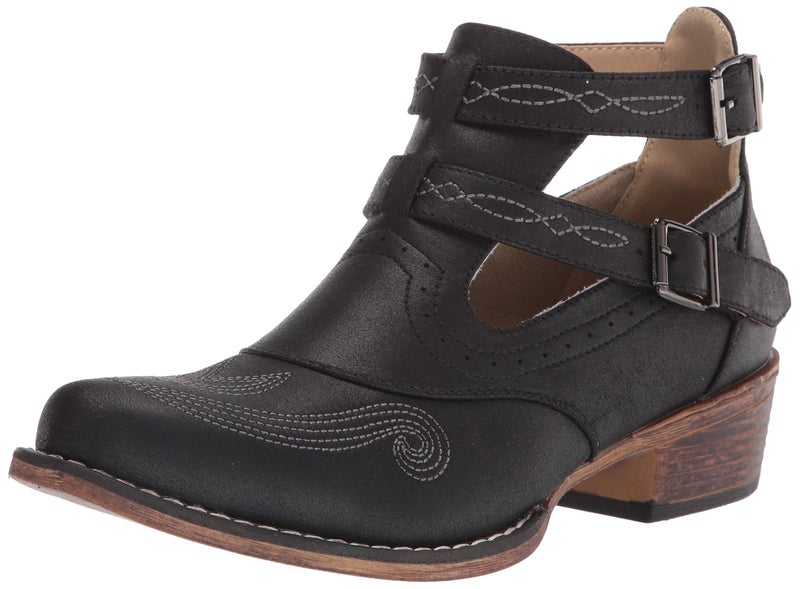 Roper Womens Willa Boot, Black, 10 - Image 1